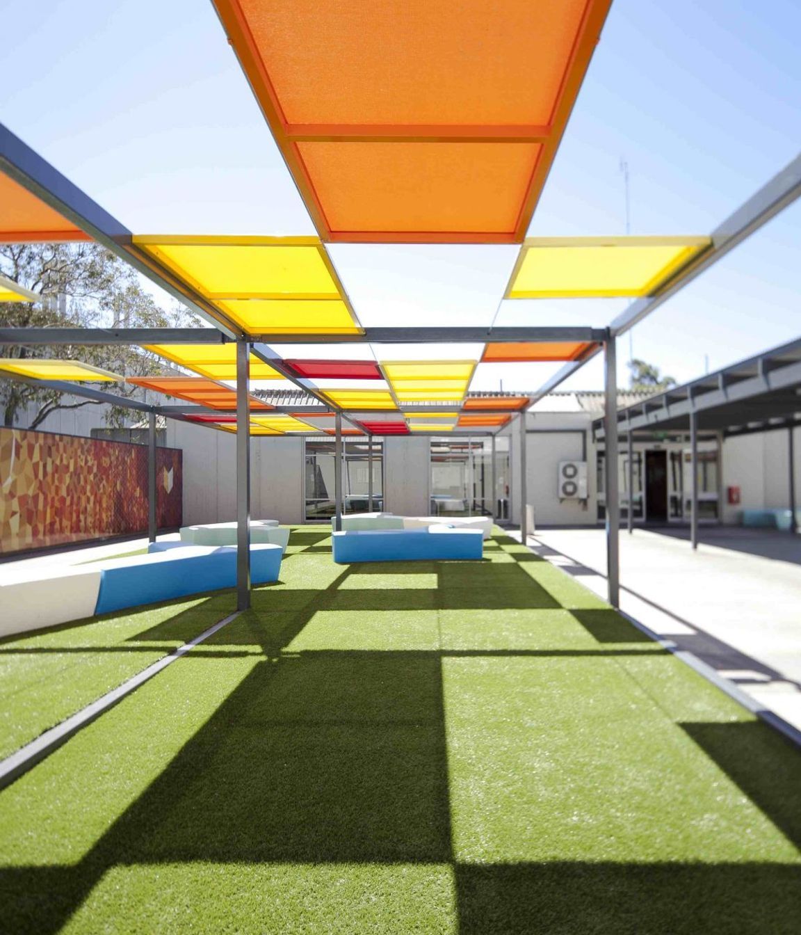 ## University of Newcastle Auchmuty Courtyard