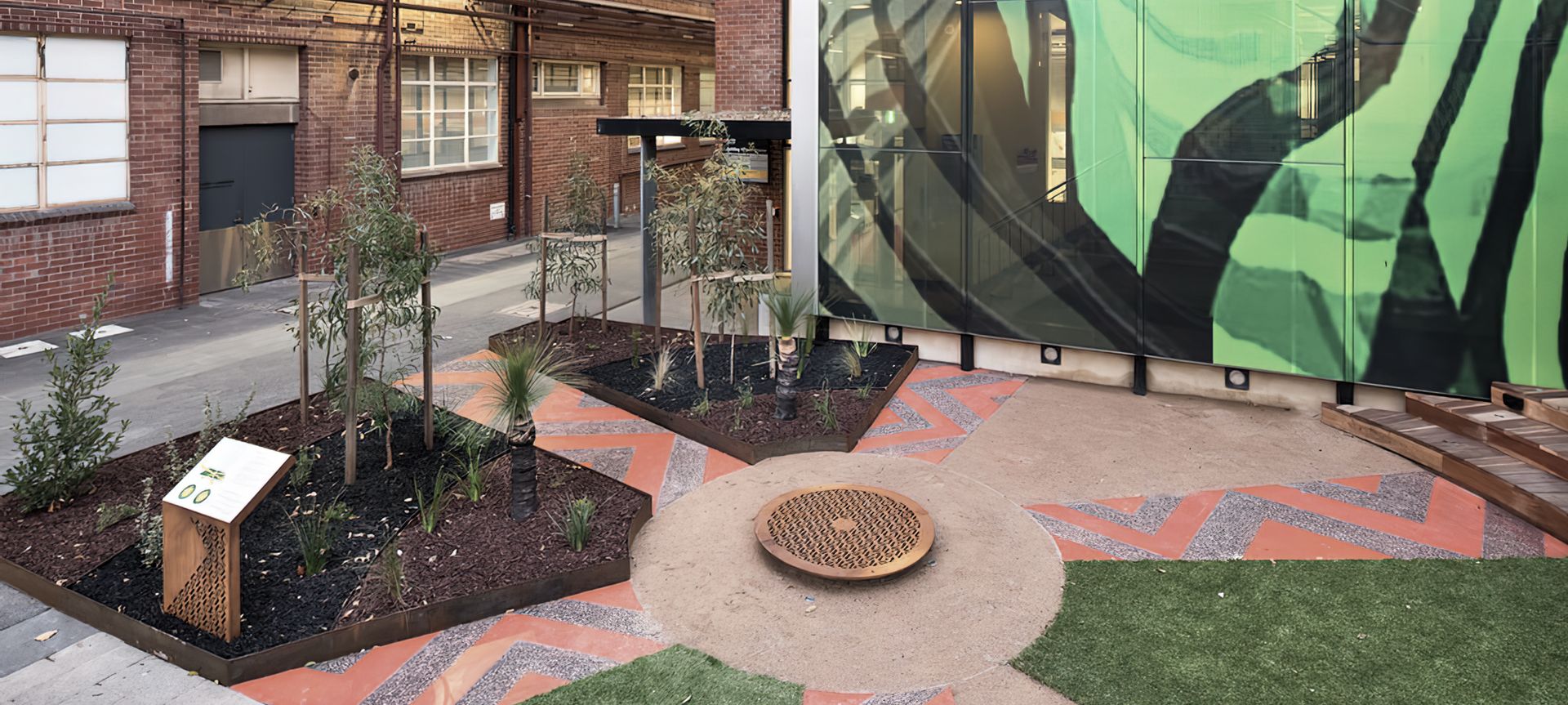 RMIT University Ngarara Place banner