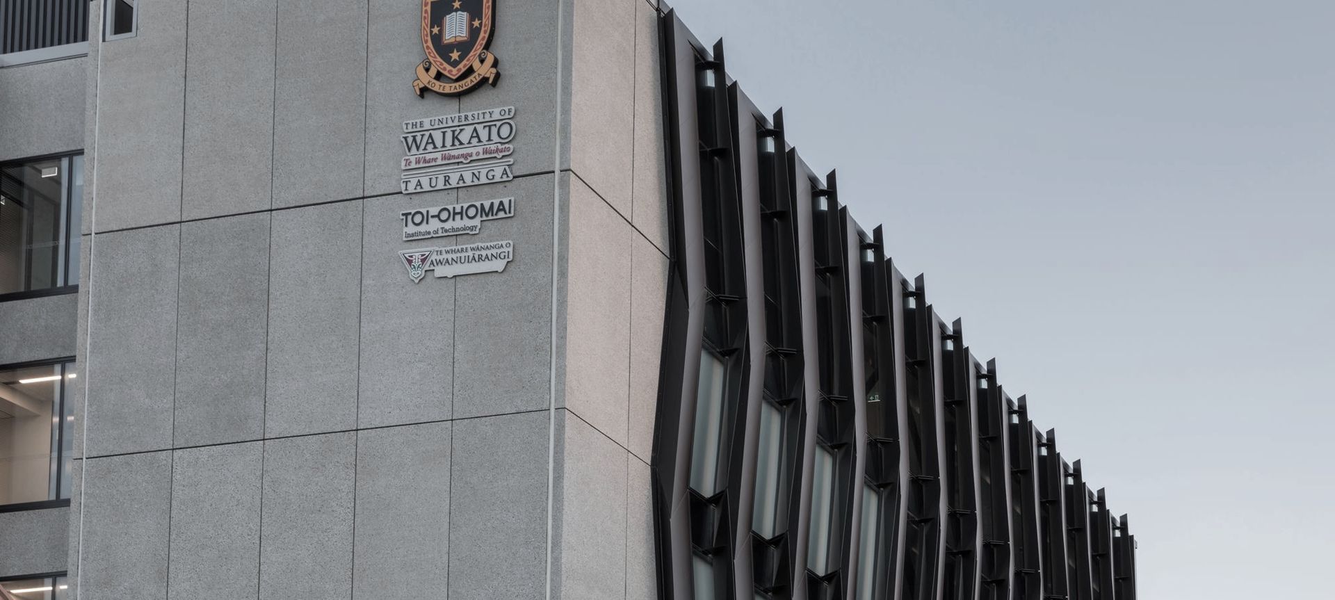 Waikato University Tauranga by Jasmax banner