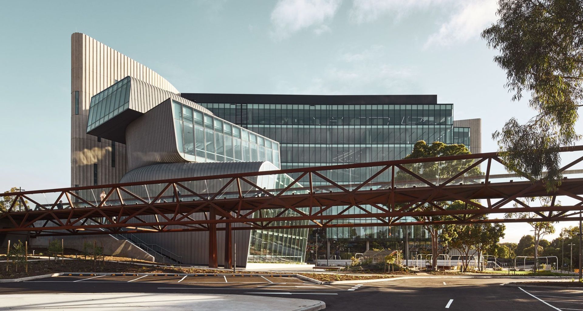 Deakin Law Building banner