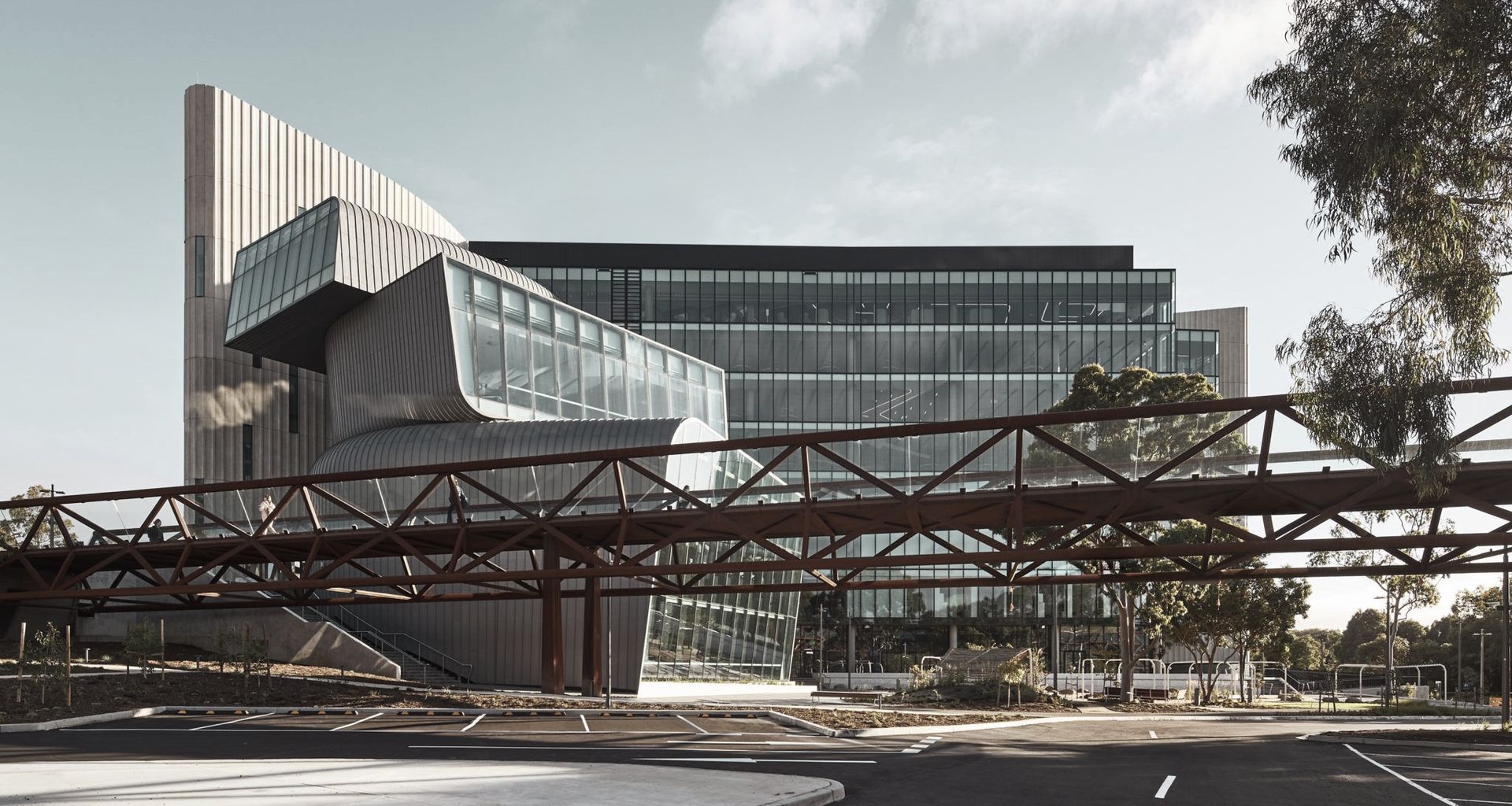 Deakin Law Building banner