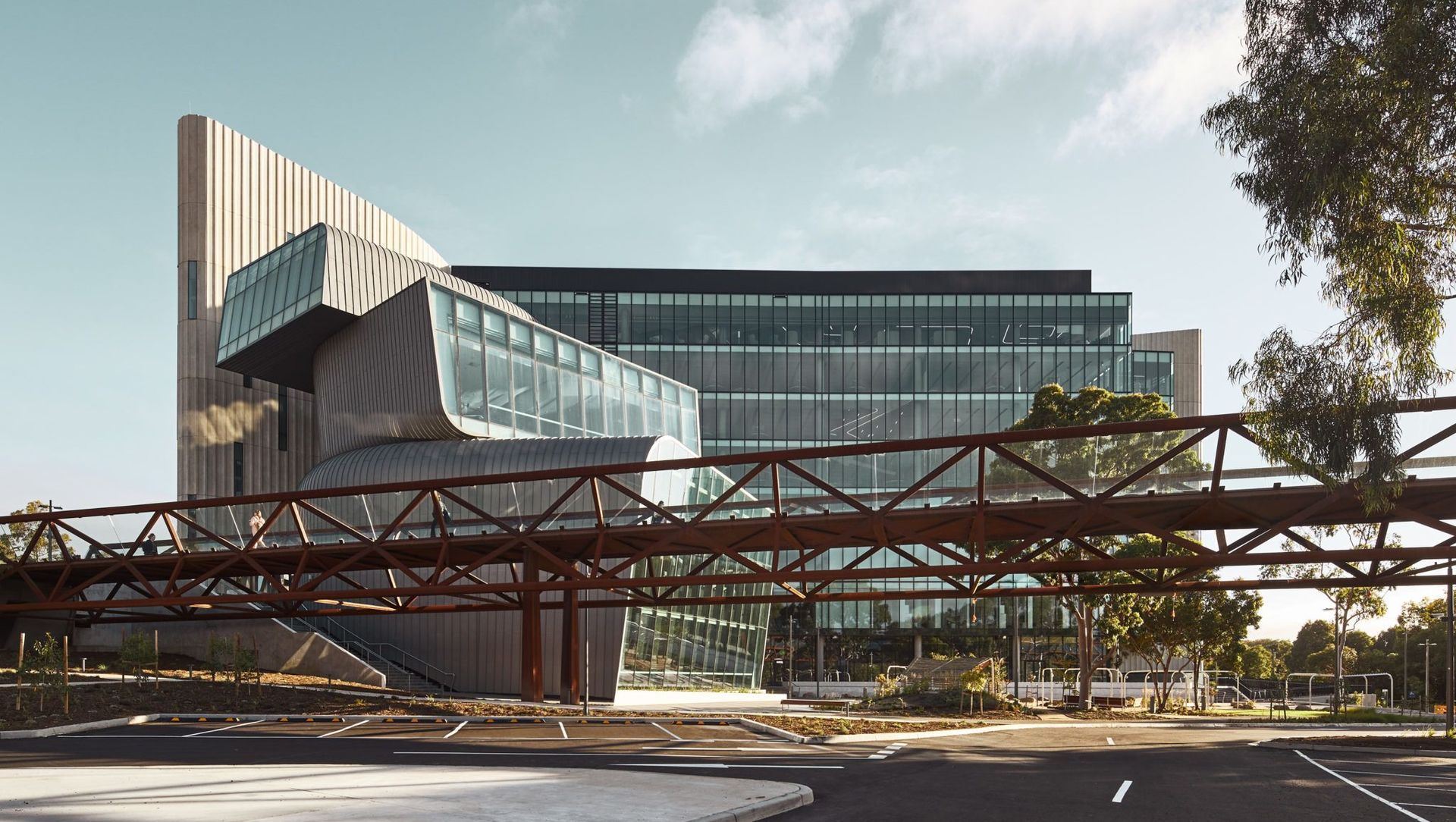 Deakin Law Building banner