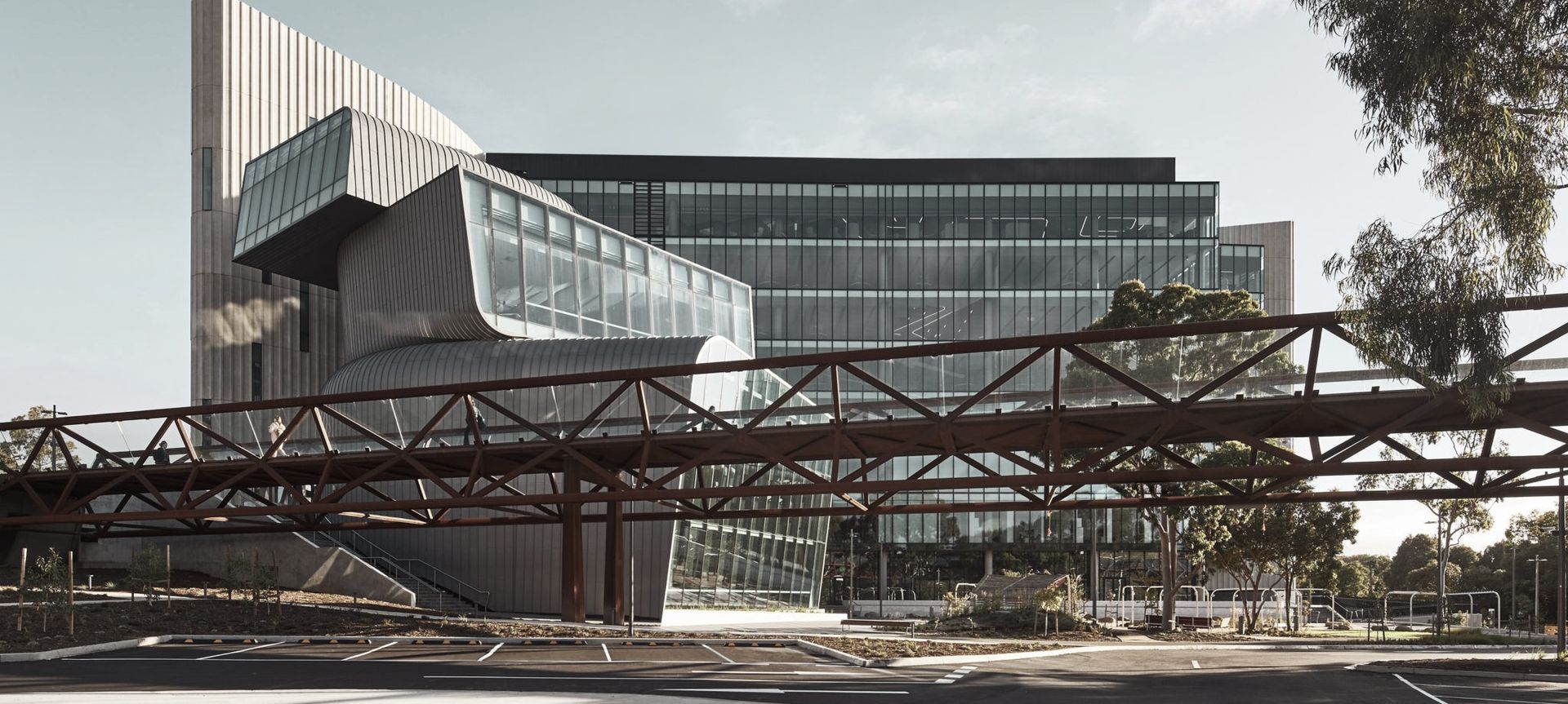 Deakin Law Building banner
