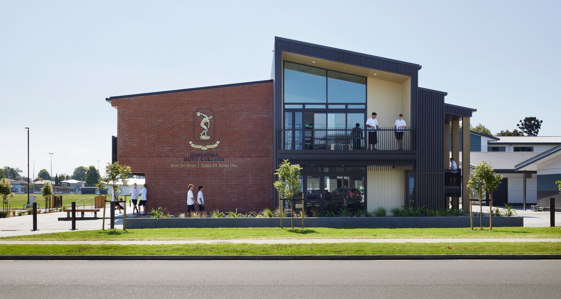 Tauranga Boys College banner