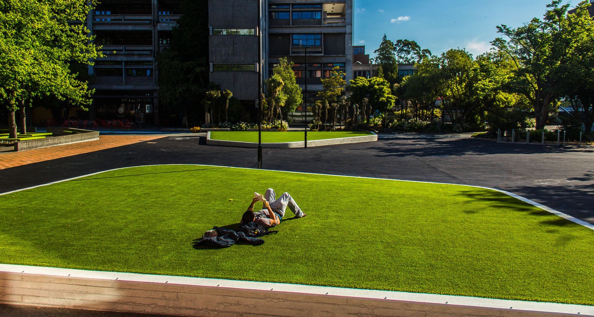 University of Canterbury: Haere-roa banner