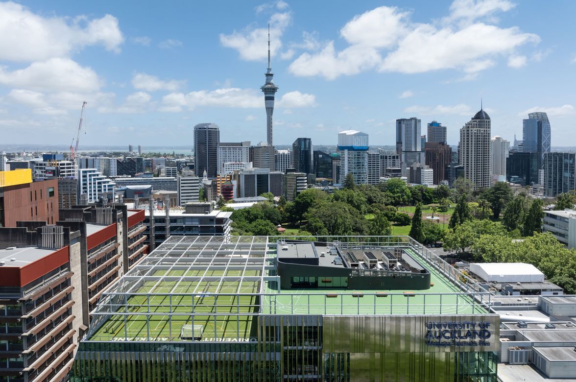 University of Auckland Recreation Centre - HIWA's Tensile X-Tend Mesh