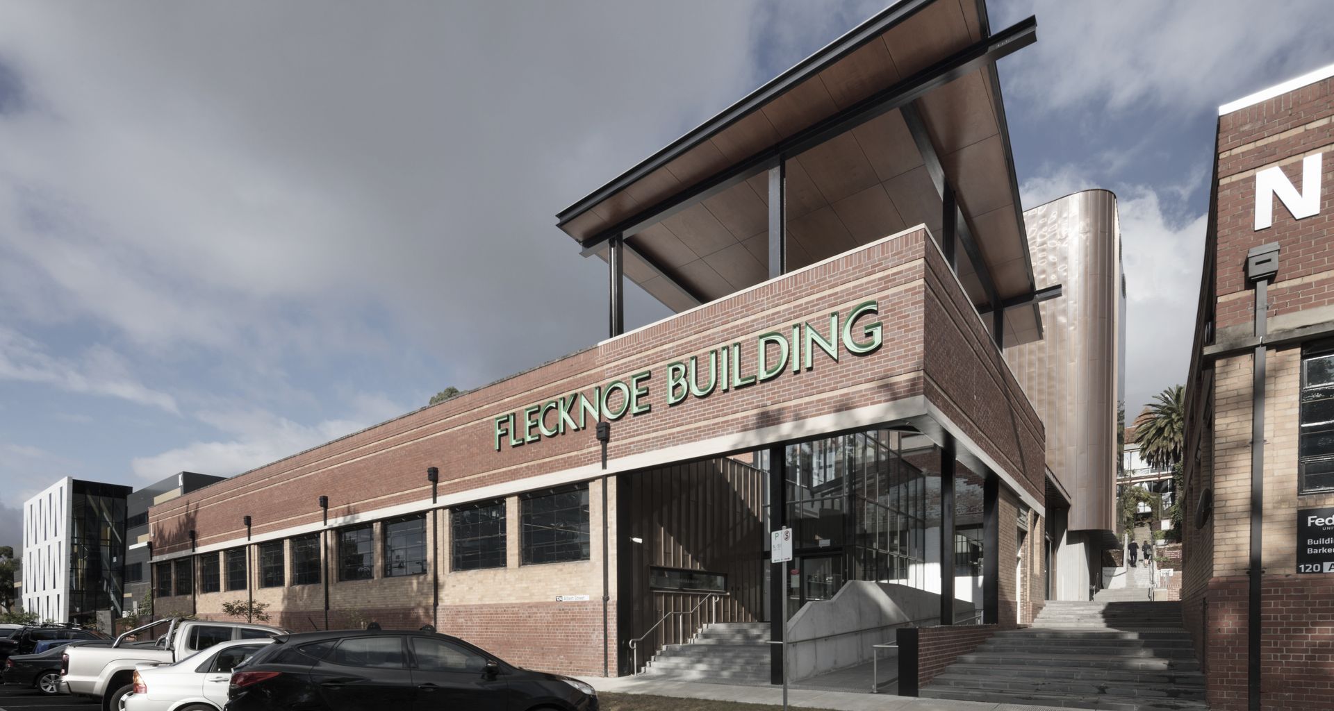 Flecknoe building banner
