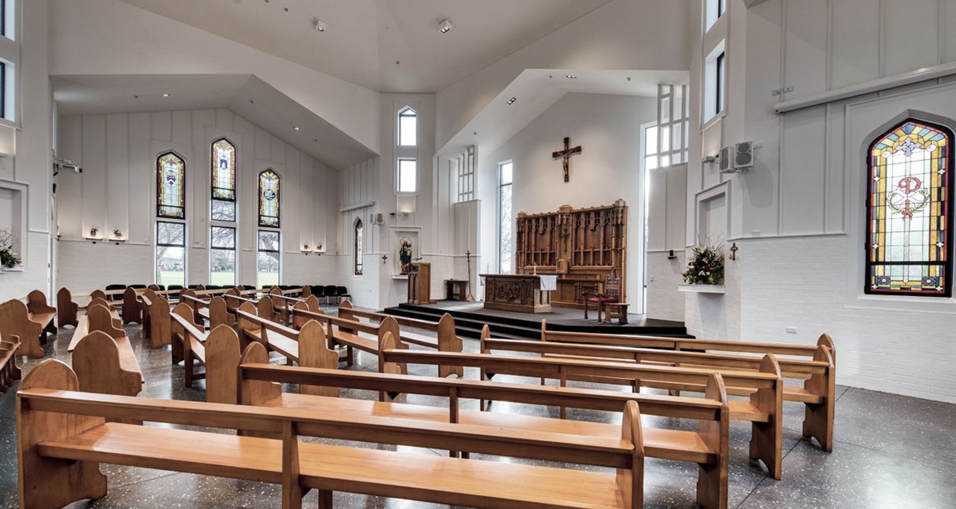 St Bede’s College - New Chapel banner