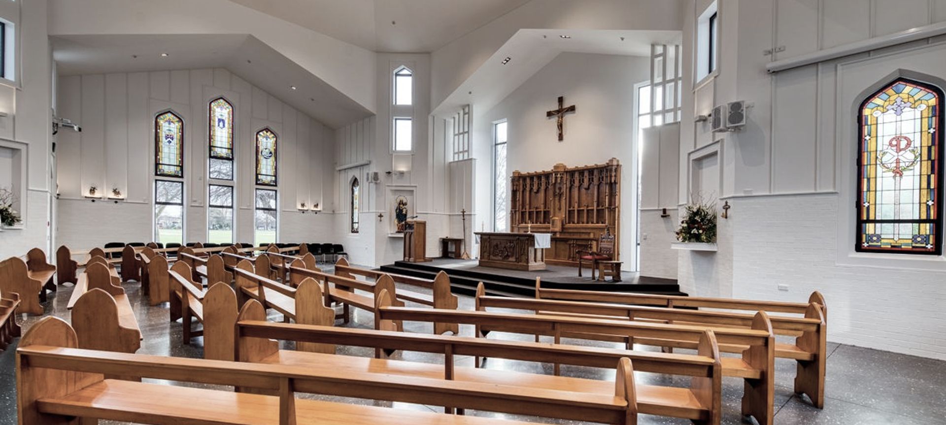 St Bede’s College - New Chapel banner