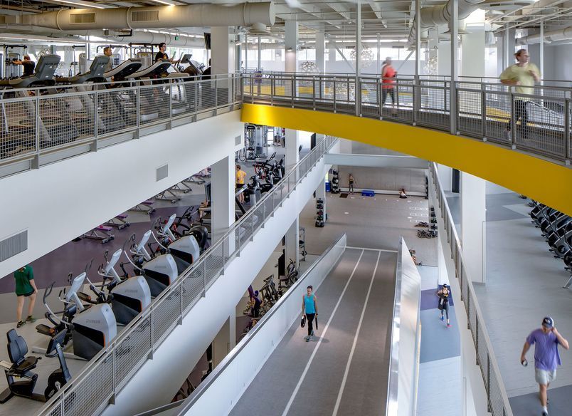 Mesh Balustrade for Student Activity Hubs