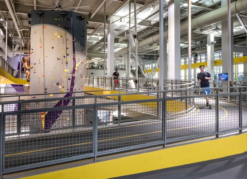 Mesh Balustrade for Student Activity Hubs