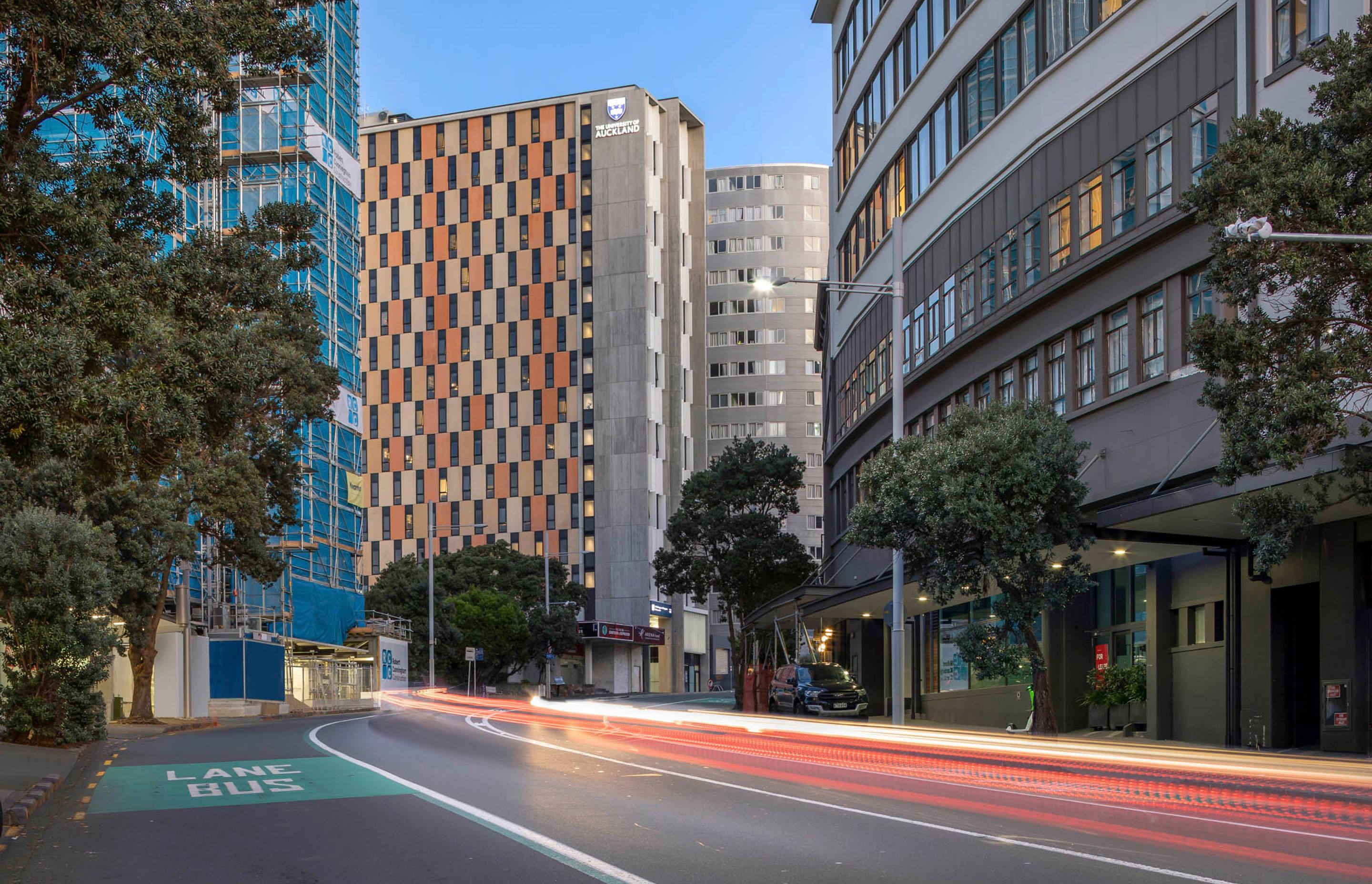 Auckland University Anzac Street Student Accomodation Building