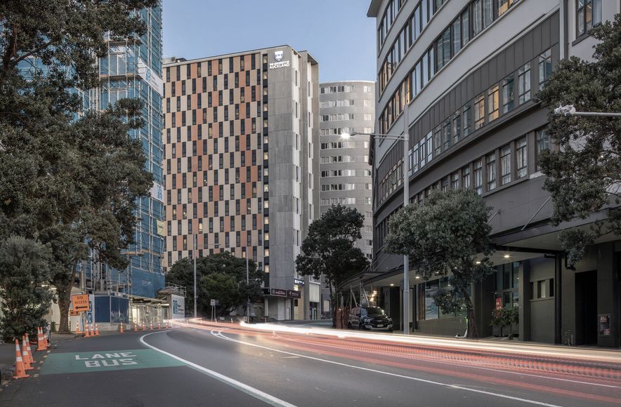Auckland University Anzac Street Student Accomodation Building