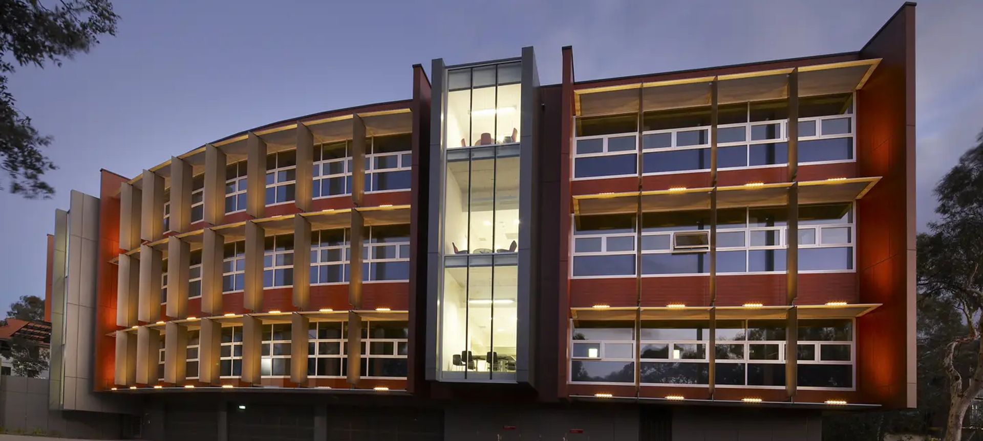 Australia and New Zealand School of Government - National Security College Building banner