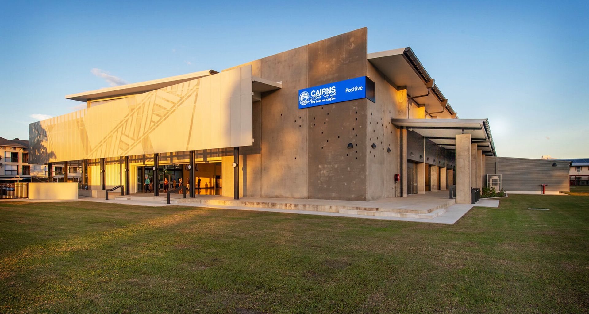 Cairns State High School  Multi-Purpose Hall banner