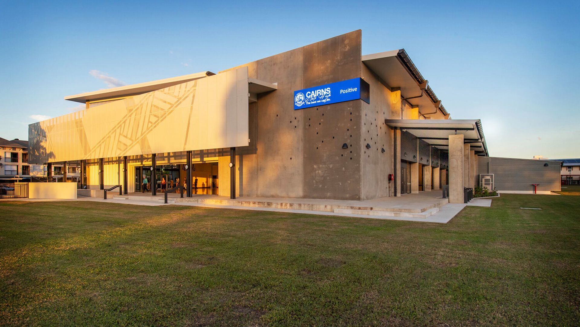 Cairns State High School Multi-Purpose Hall banner