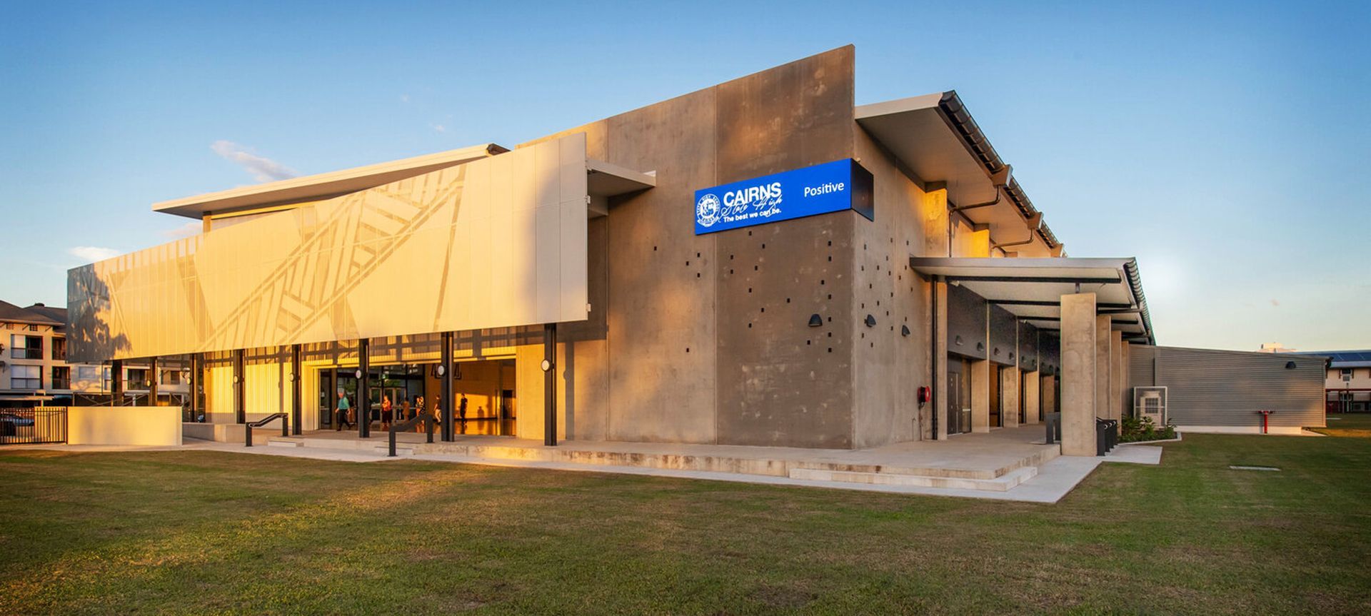 Cairns State High School  Multi-Purpose Hall banner