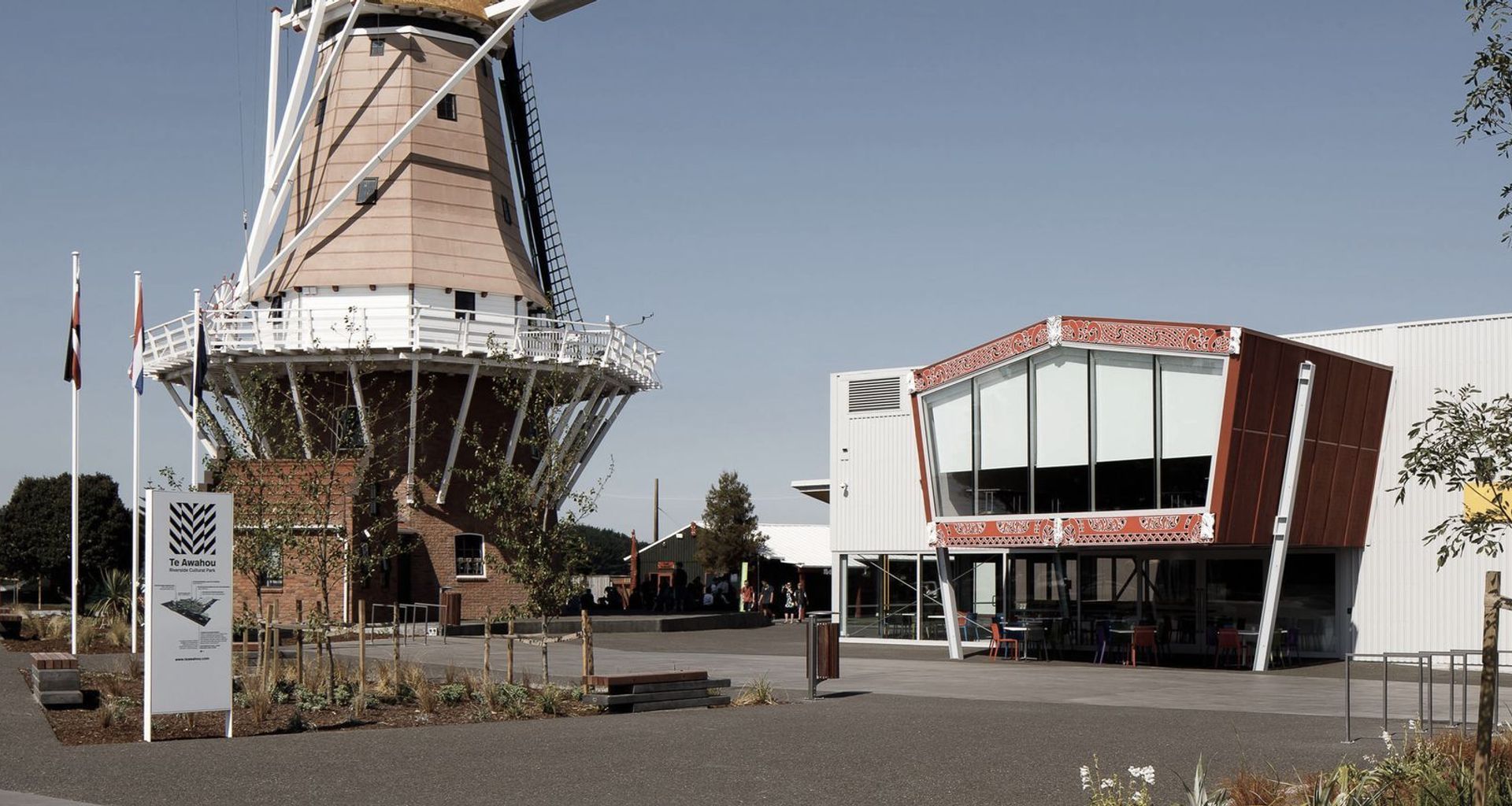 Te Awahou Nieuwe Stroom banner