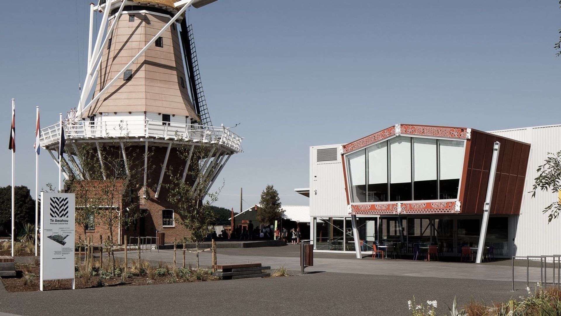 Te Awahou Nieuwe Stroom banner