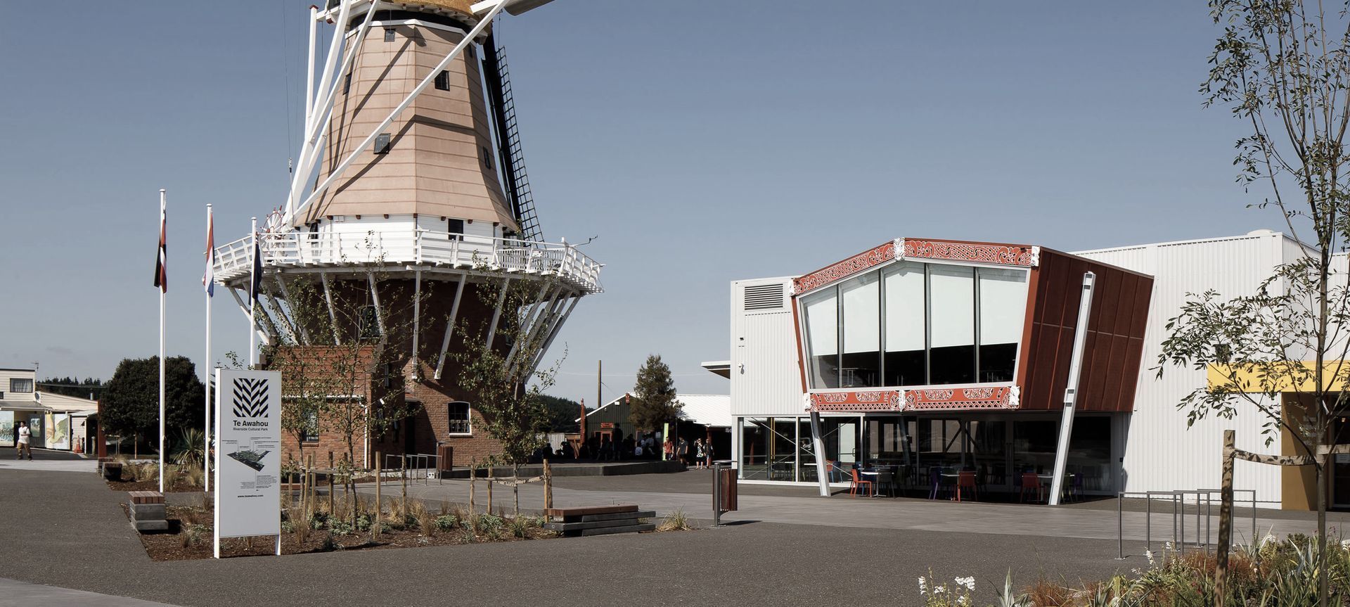Te Awahou Nieuwe Stroom banner
