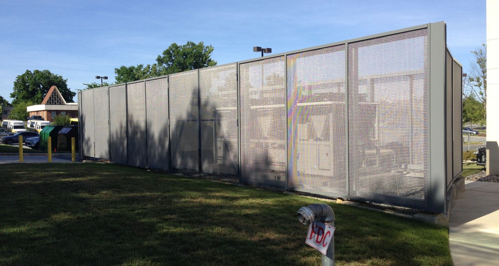 Hiding Mechanical Systems with Mesh Fences banner