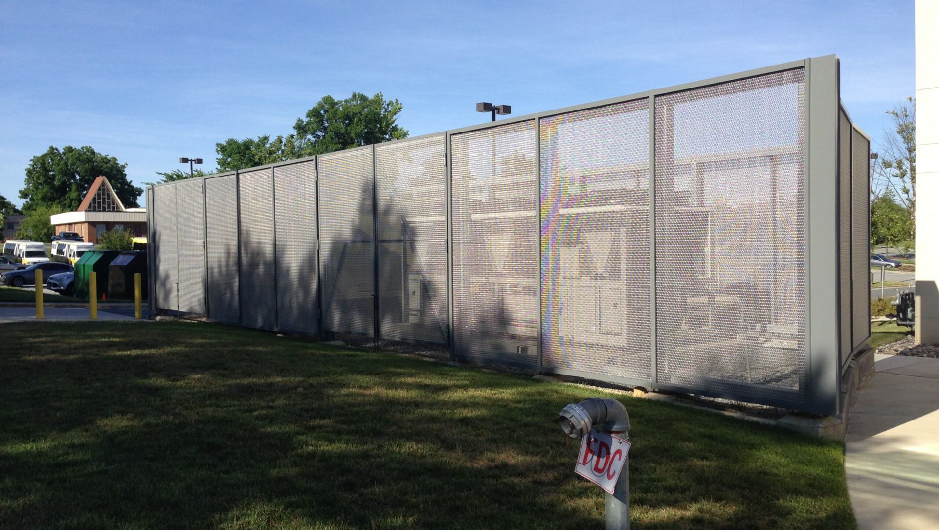 Hiding Mechanical Systems with Mesh Fences banner