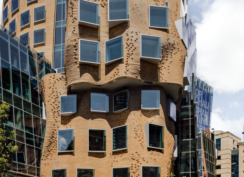 Dr Chau Chak Wing Building by Frank Ghery