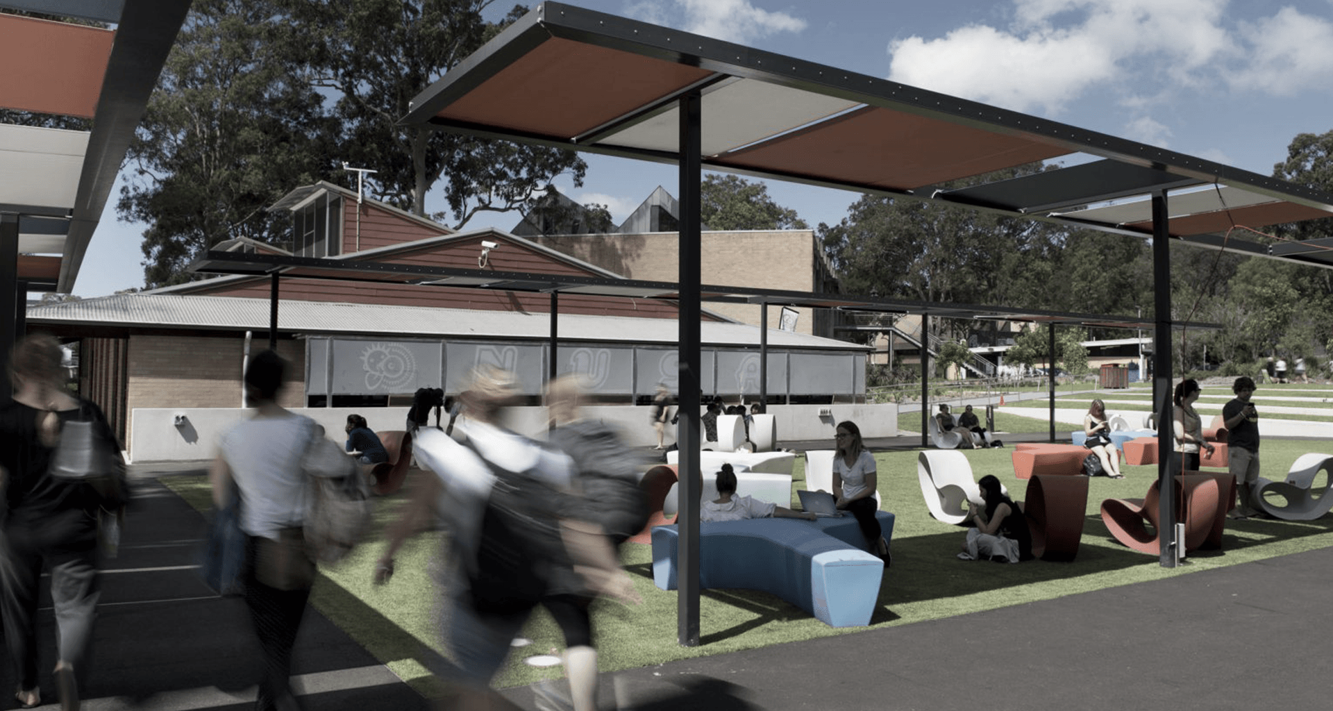 University of Newcastle Park on the Hill banner