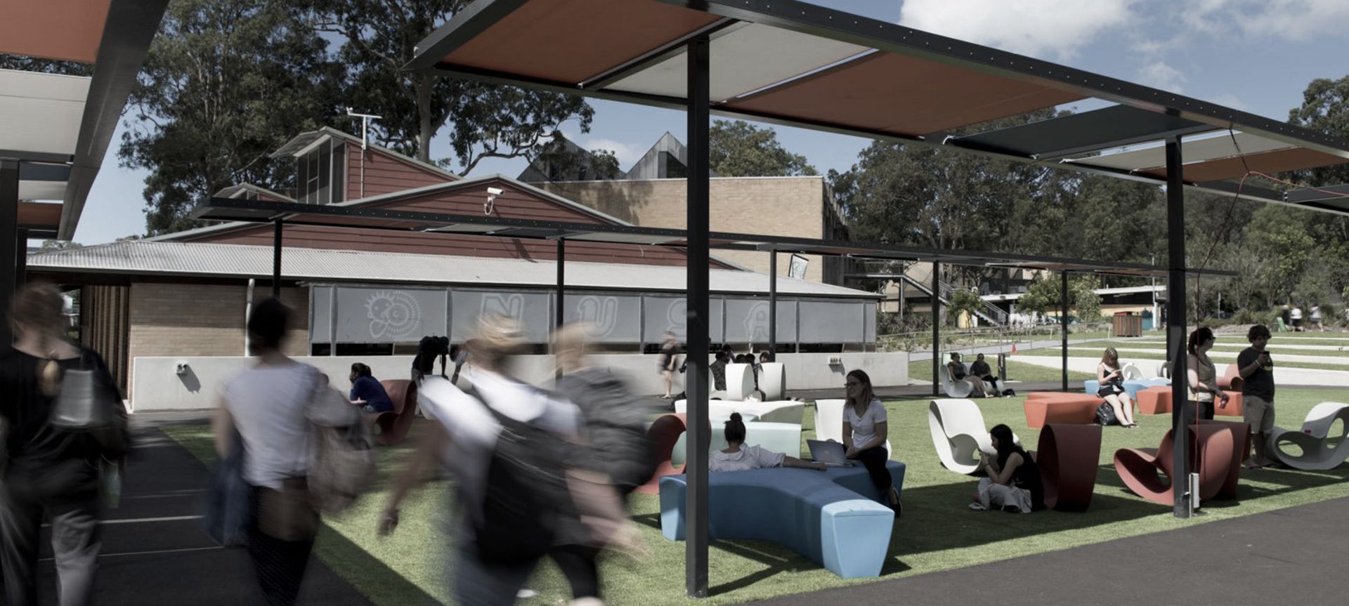 University of Newcastle Park on the Hill banner