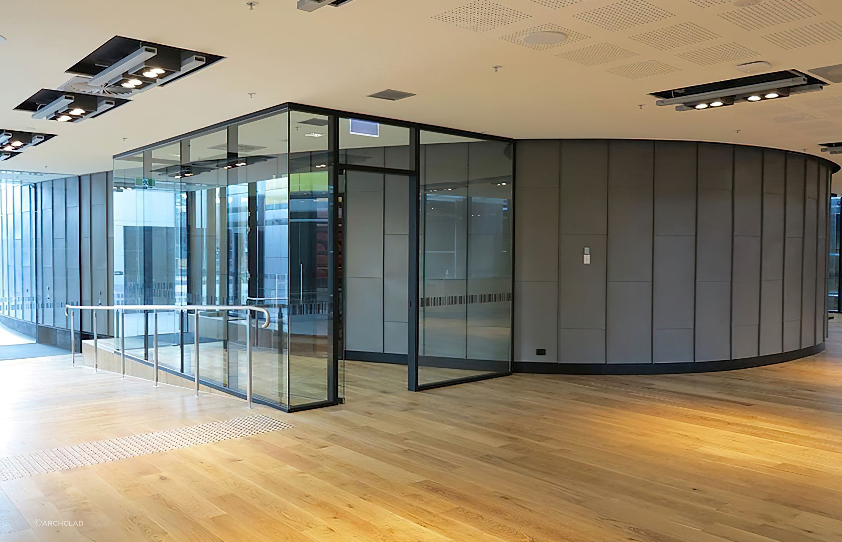 Cliptray Panels in VM Zinc
