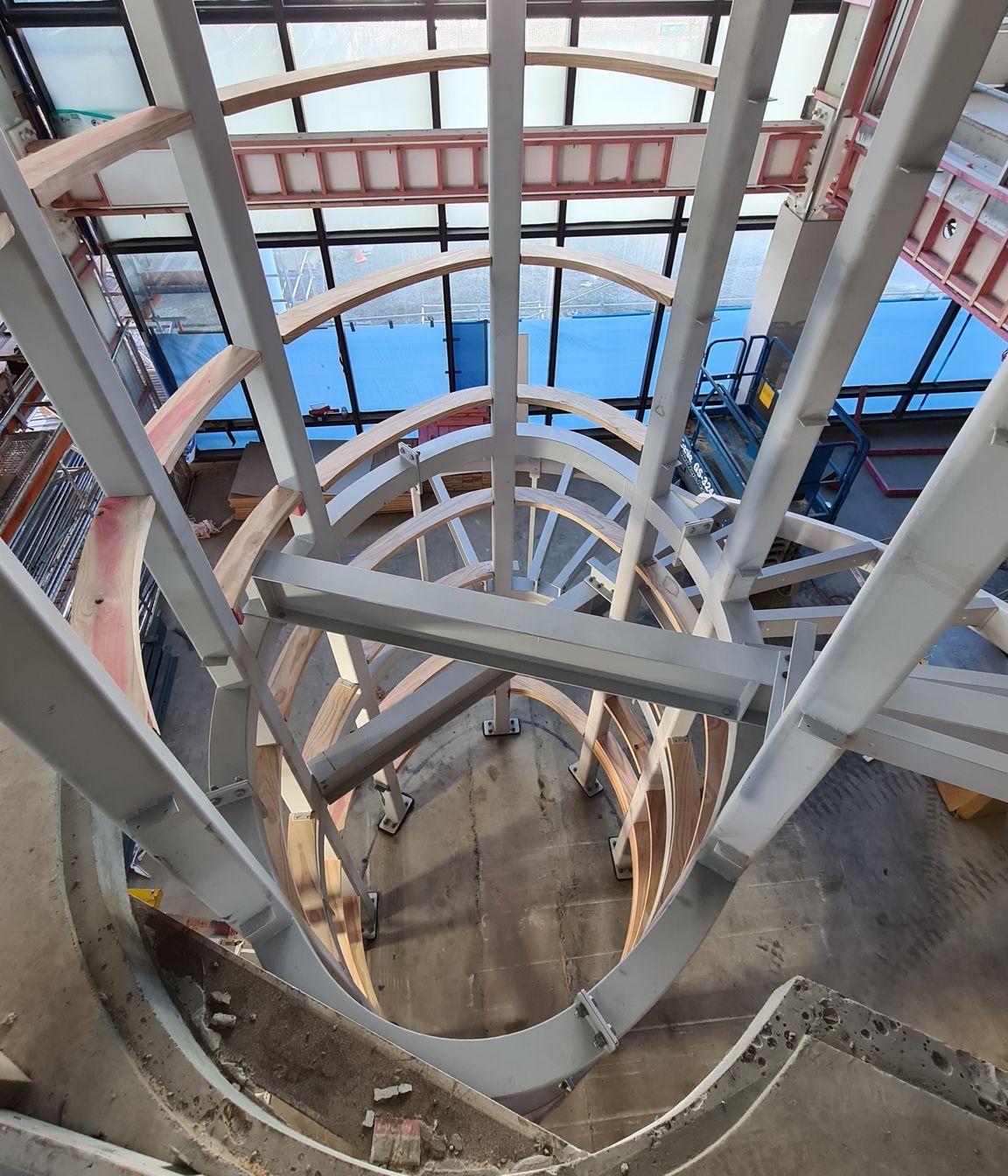 Wellington Childrens Hospital Feature Staircase