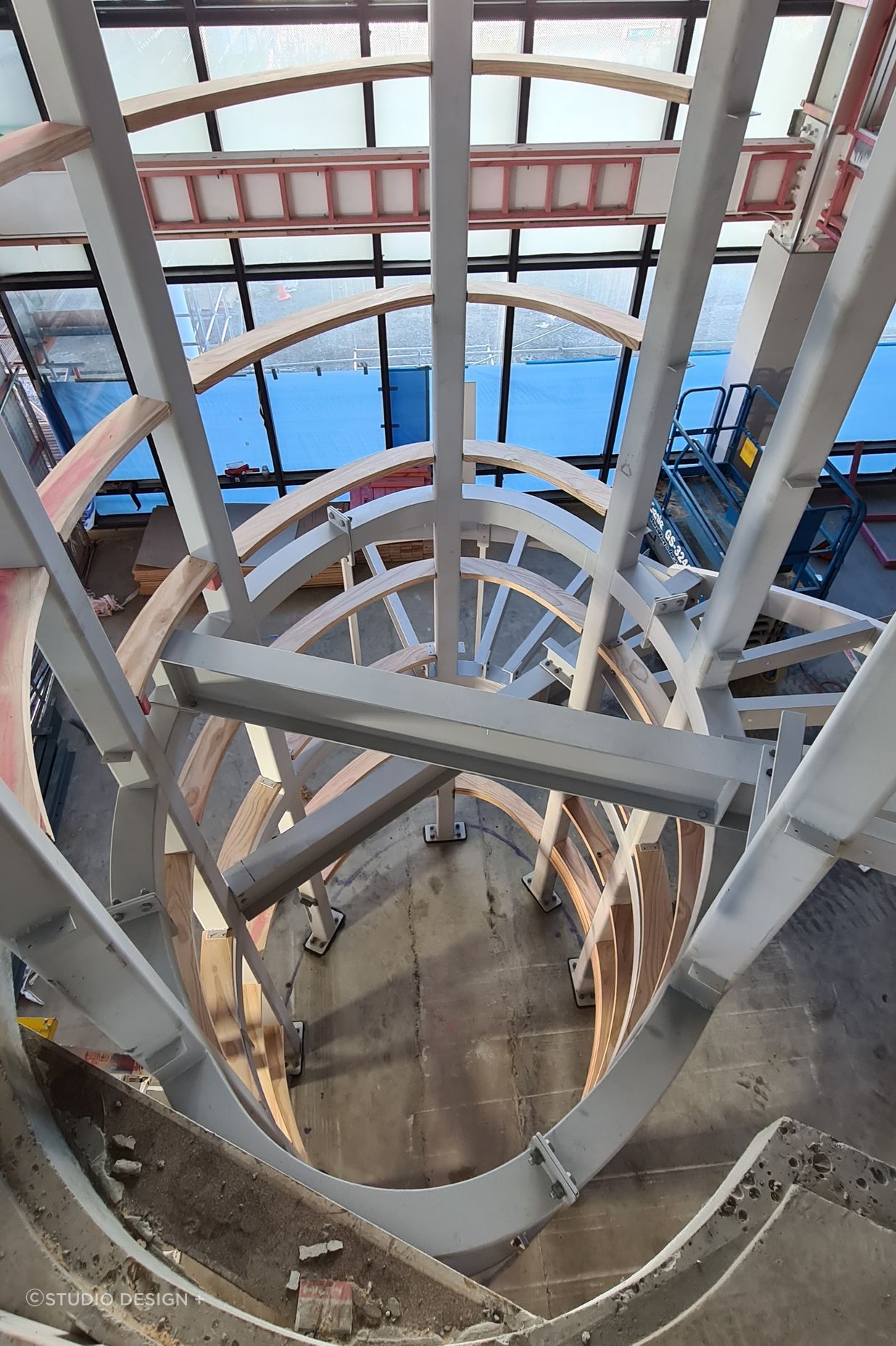 Wellington Childrens Hospital Feature Staircase