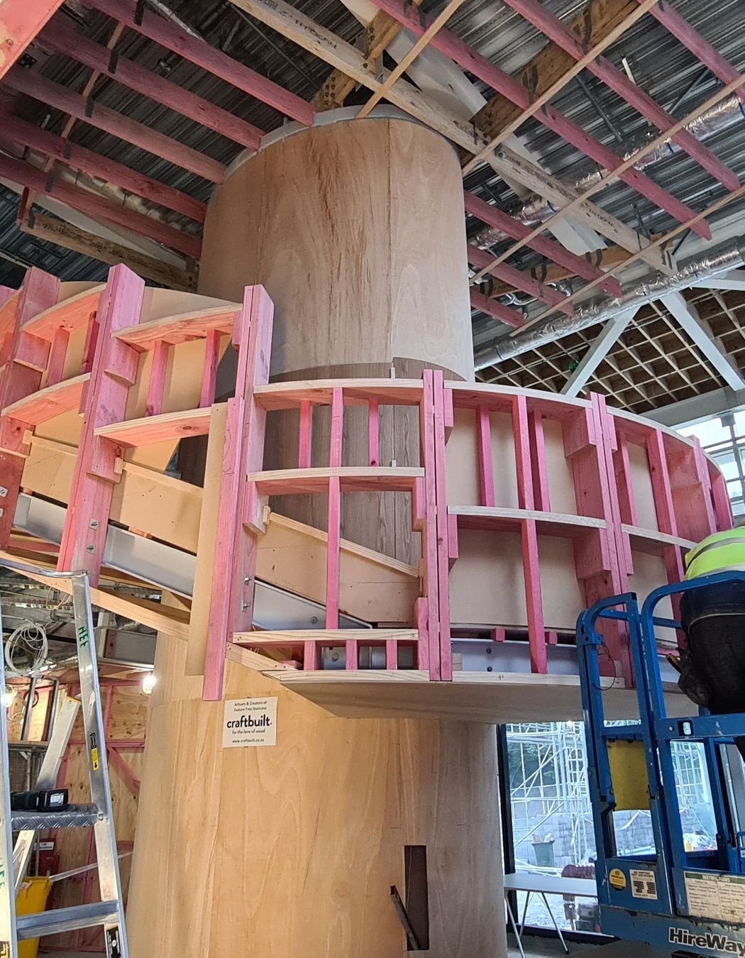Wellington Childrens Hospital Feature Staircase