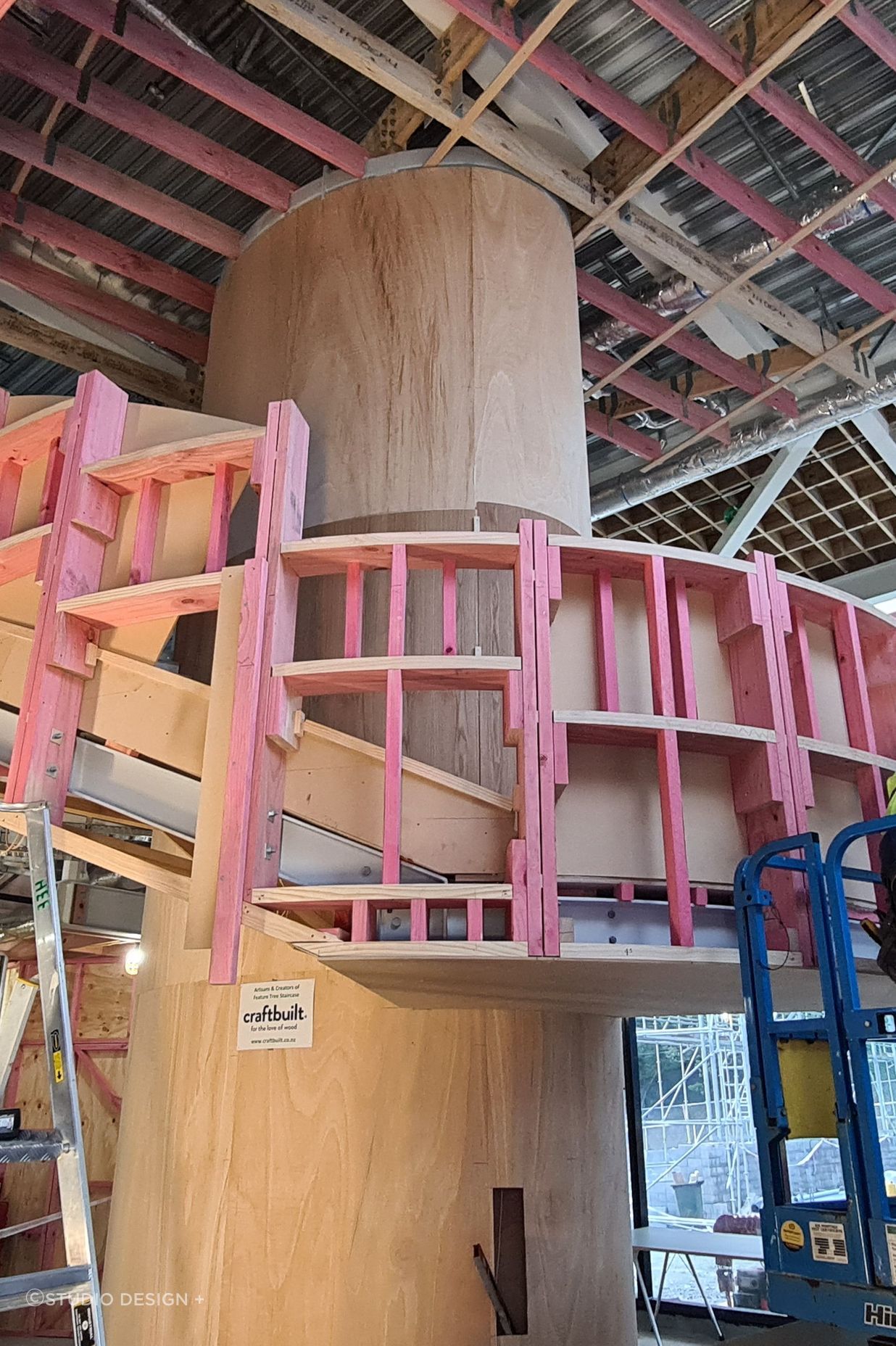 Wellington Childrens Hospital Feature Staircase