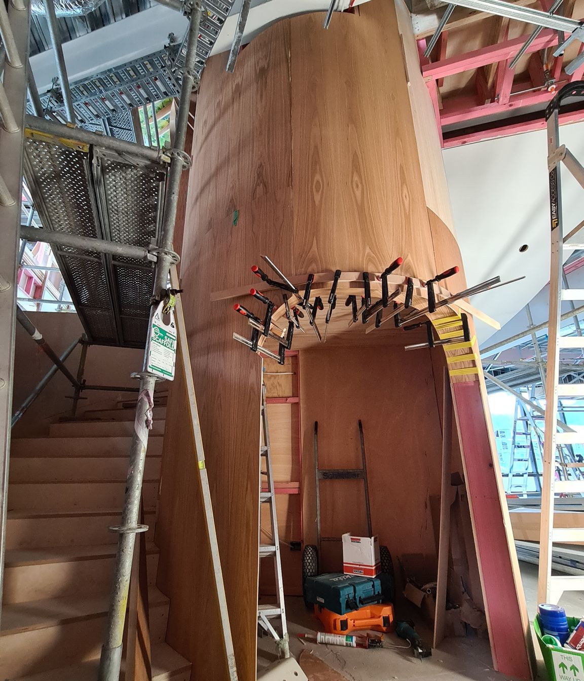 Wellington Childrens Hospital Feature Staircase