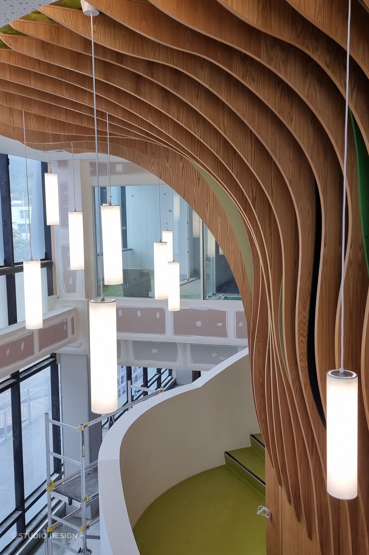 Wellington Childrens Hospital Feature Staircase