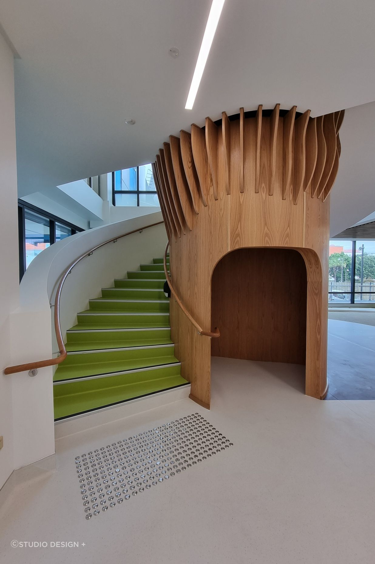 Wellington Childrens Hospital Feature Staircase