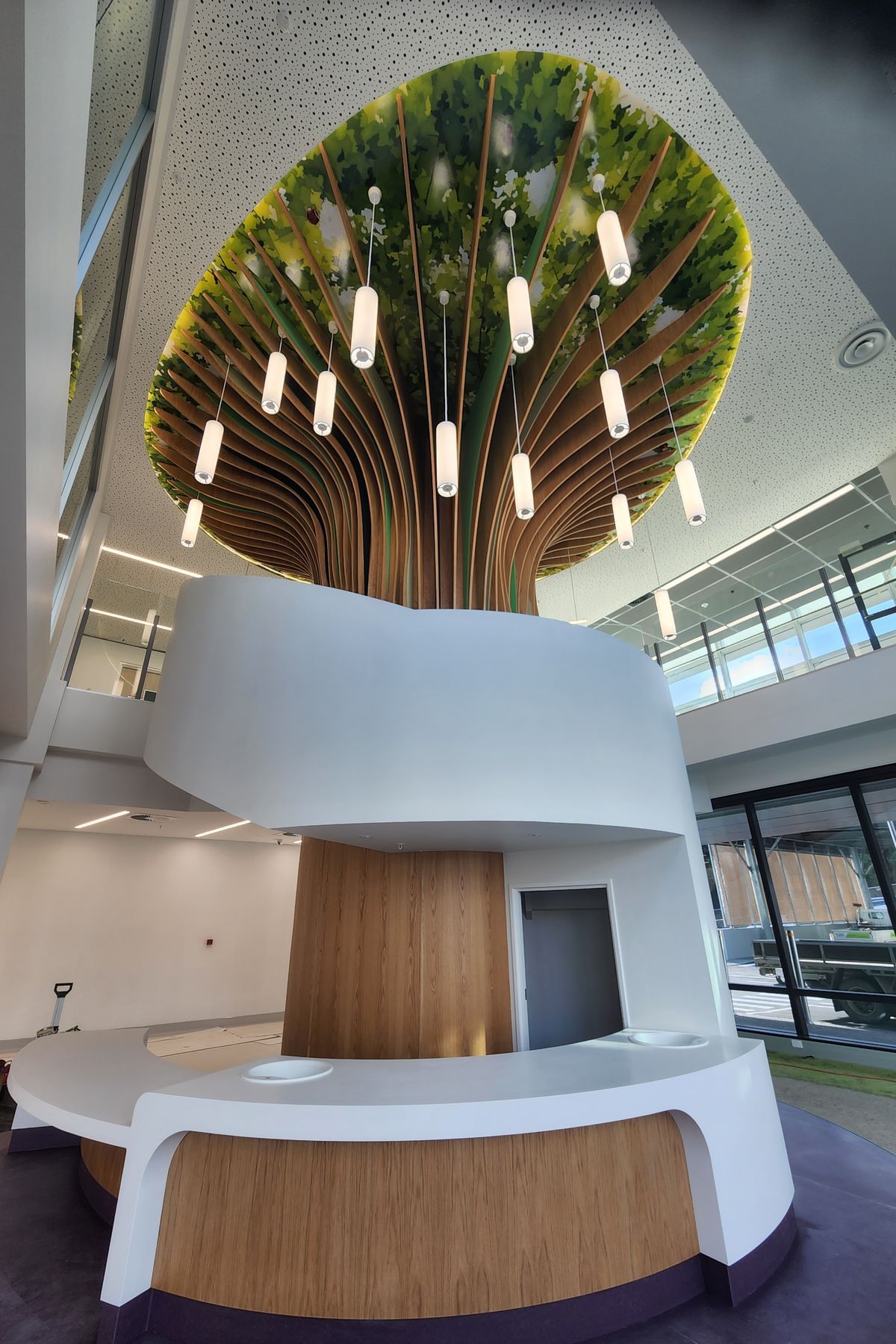 Wellington Childrens Hospital Feature Staircase