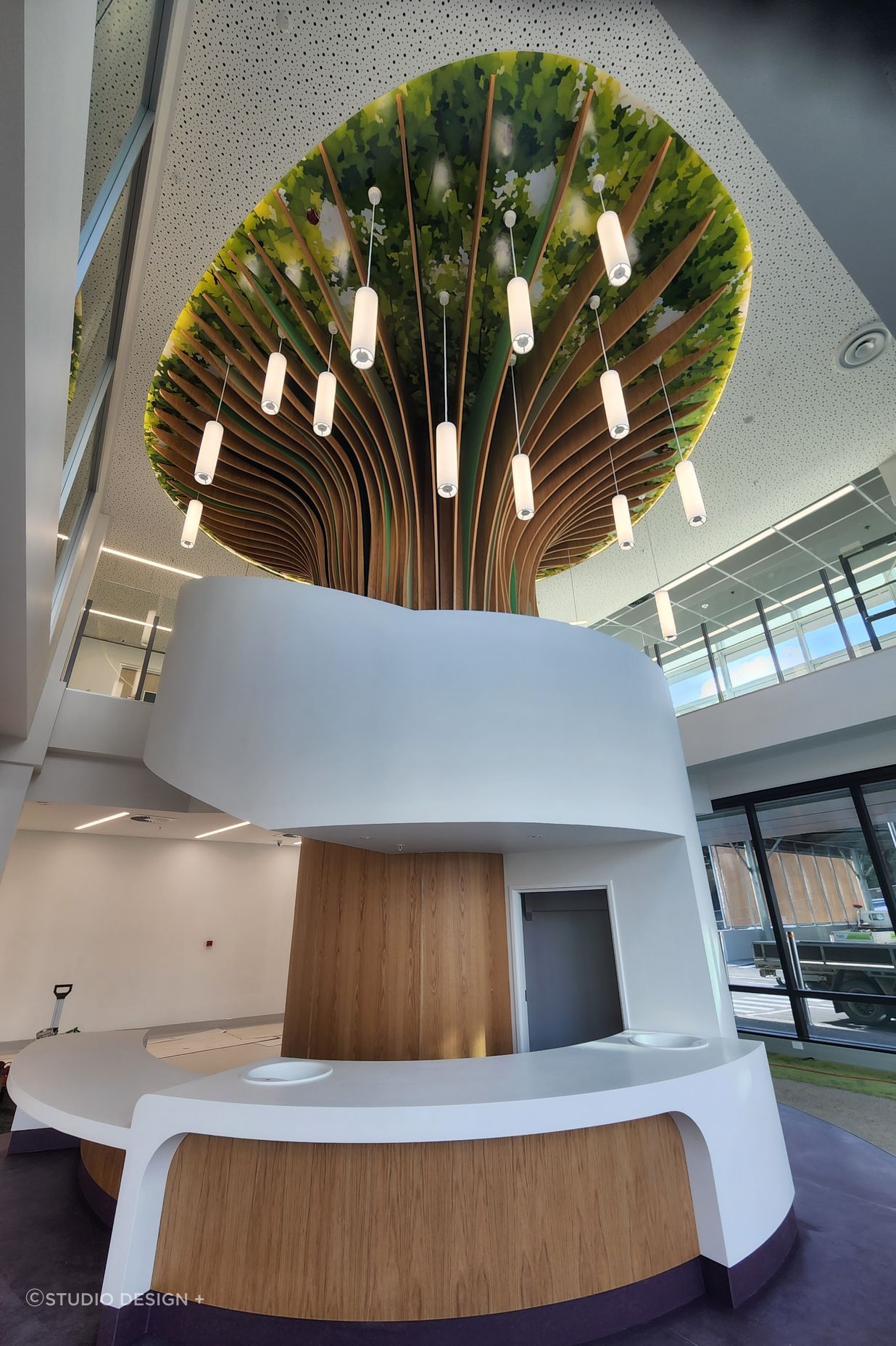 Wellington Childrens Hospital Feature Staircase