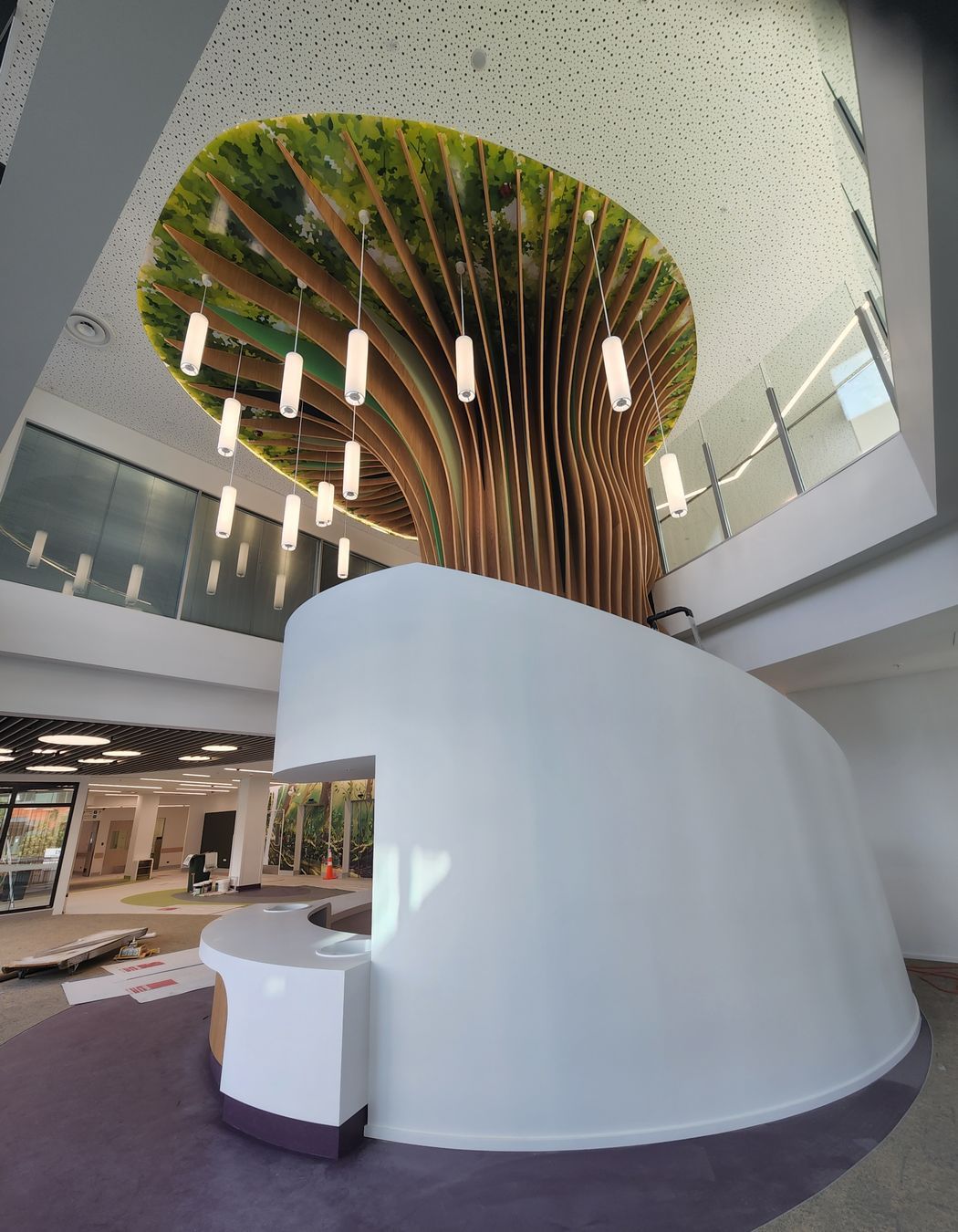 Wellington Childrens Hospital Feature Staircase