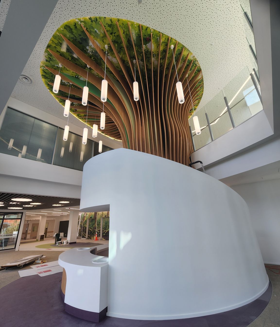Wellington Childrens Hospital Feature Staircase