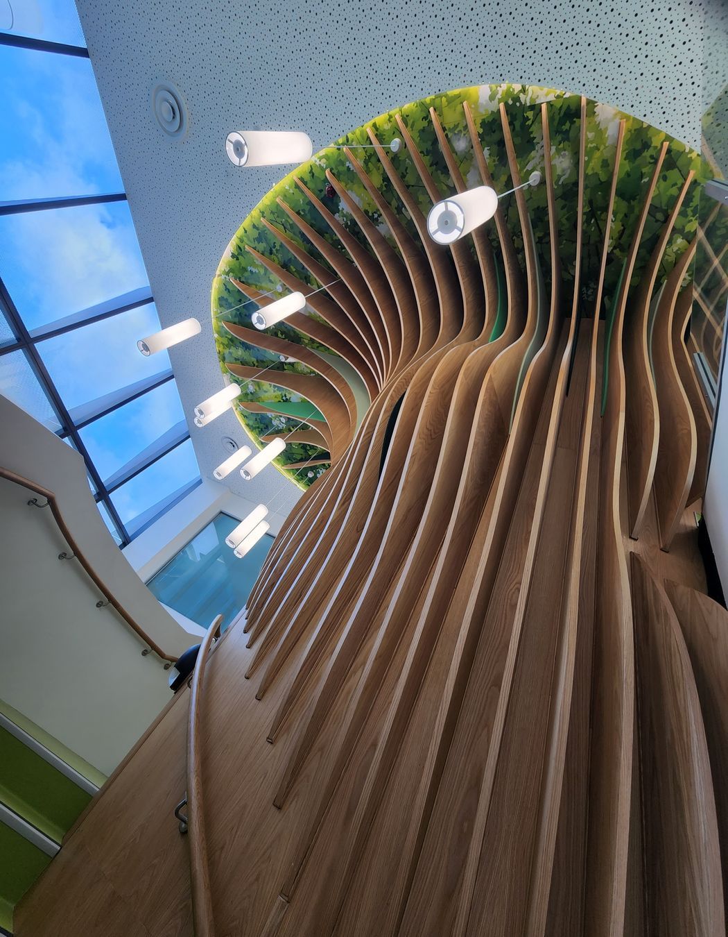 Wellington Childrens Hospital Feature Staircase