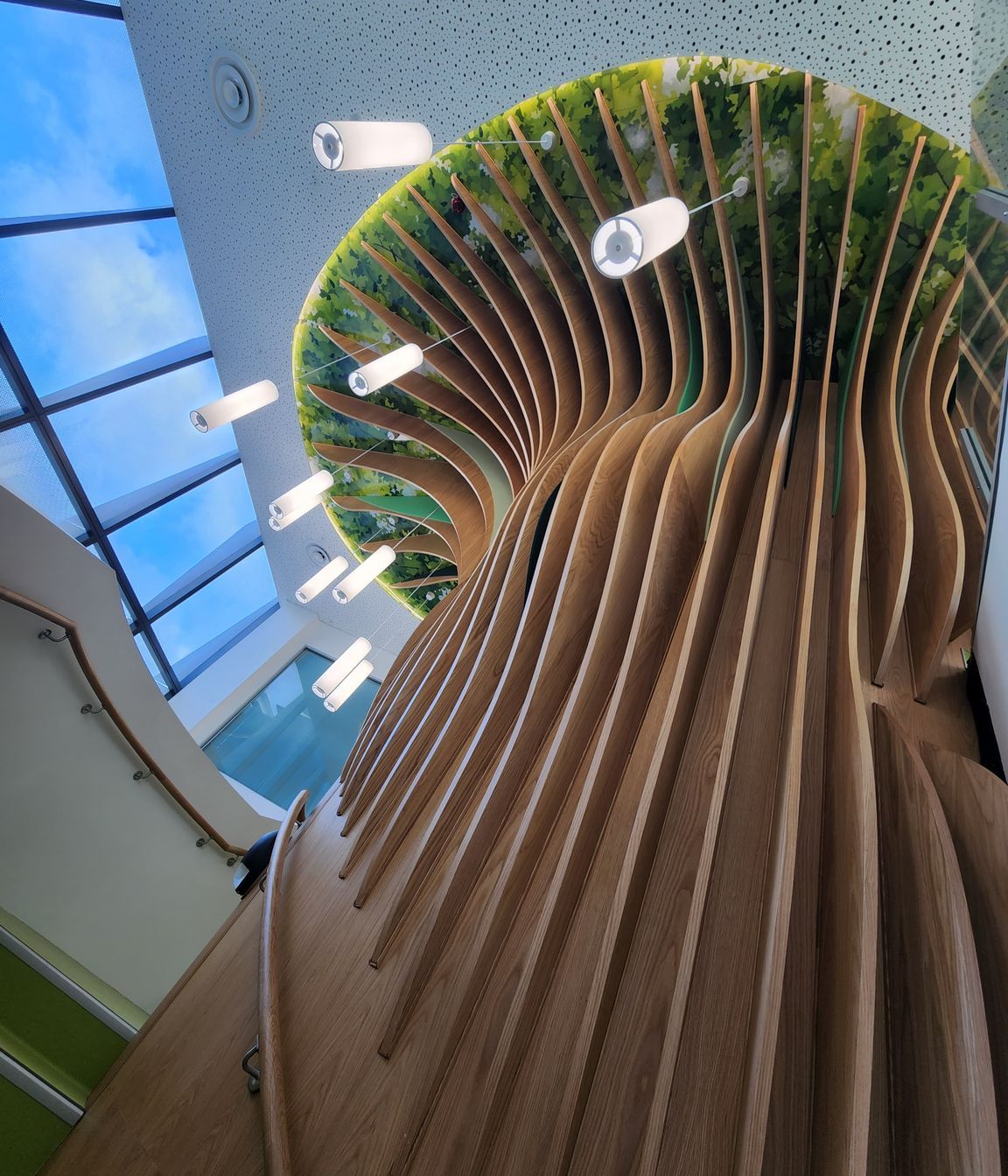 Wellington Childrens Hospital Feature Staircase