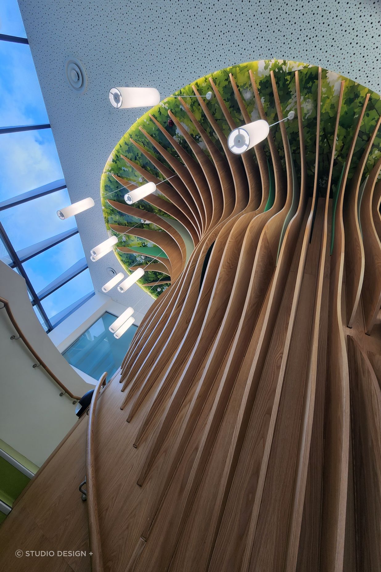 Wellington Childrens Hospital Feature Staircase