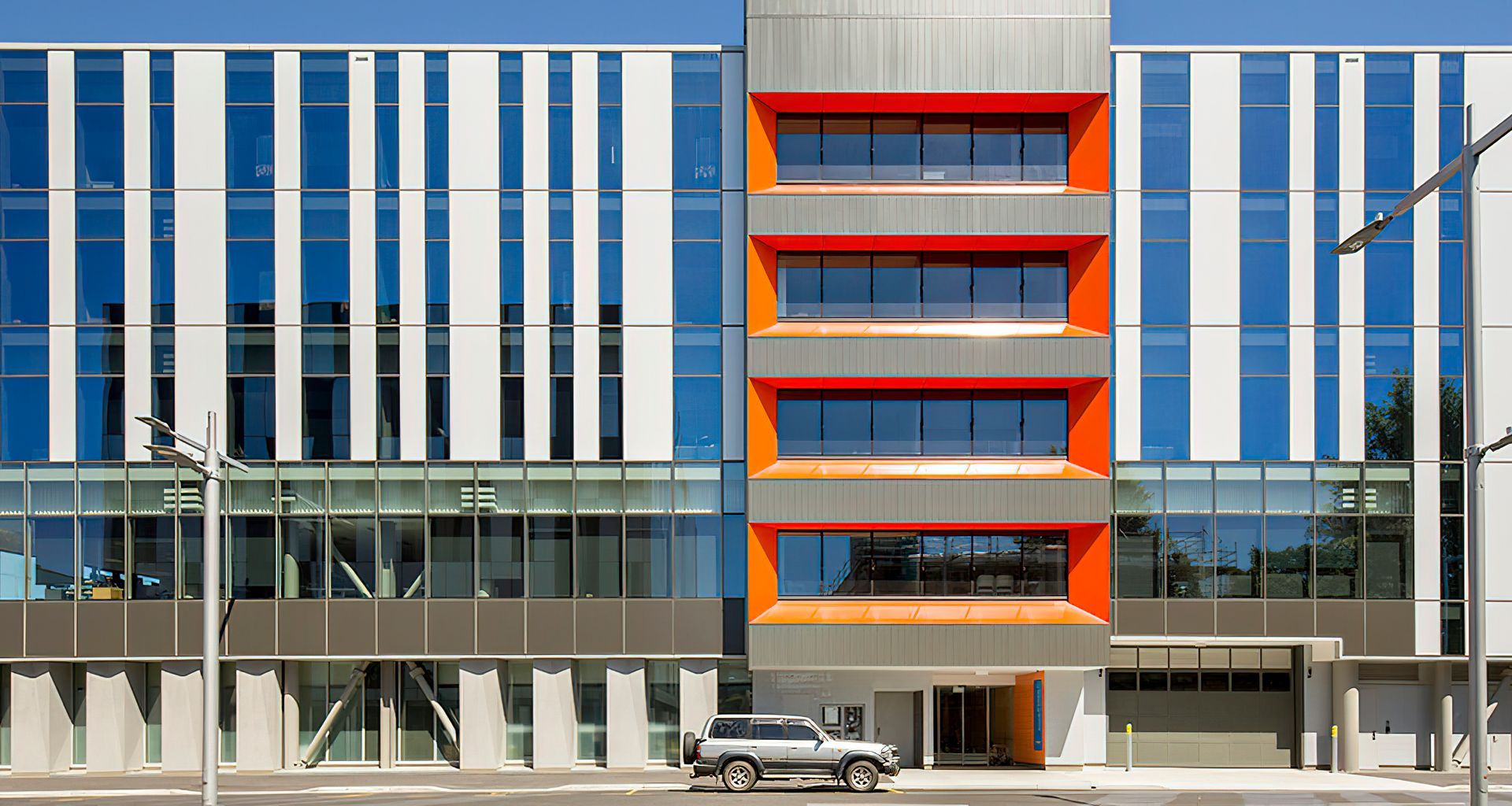 Christchurch Outpatients Building banner