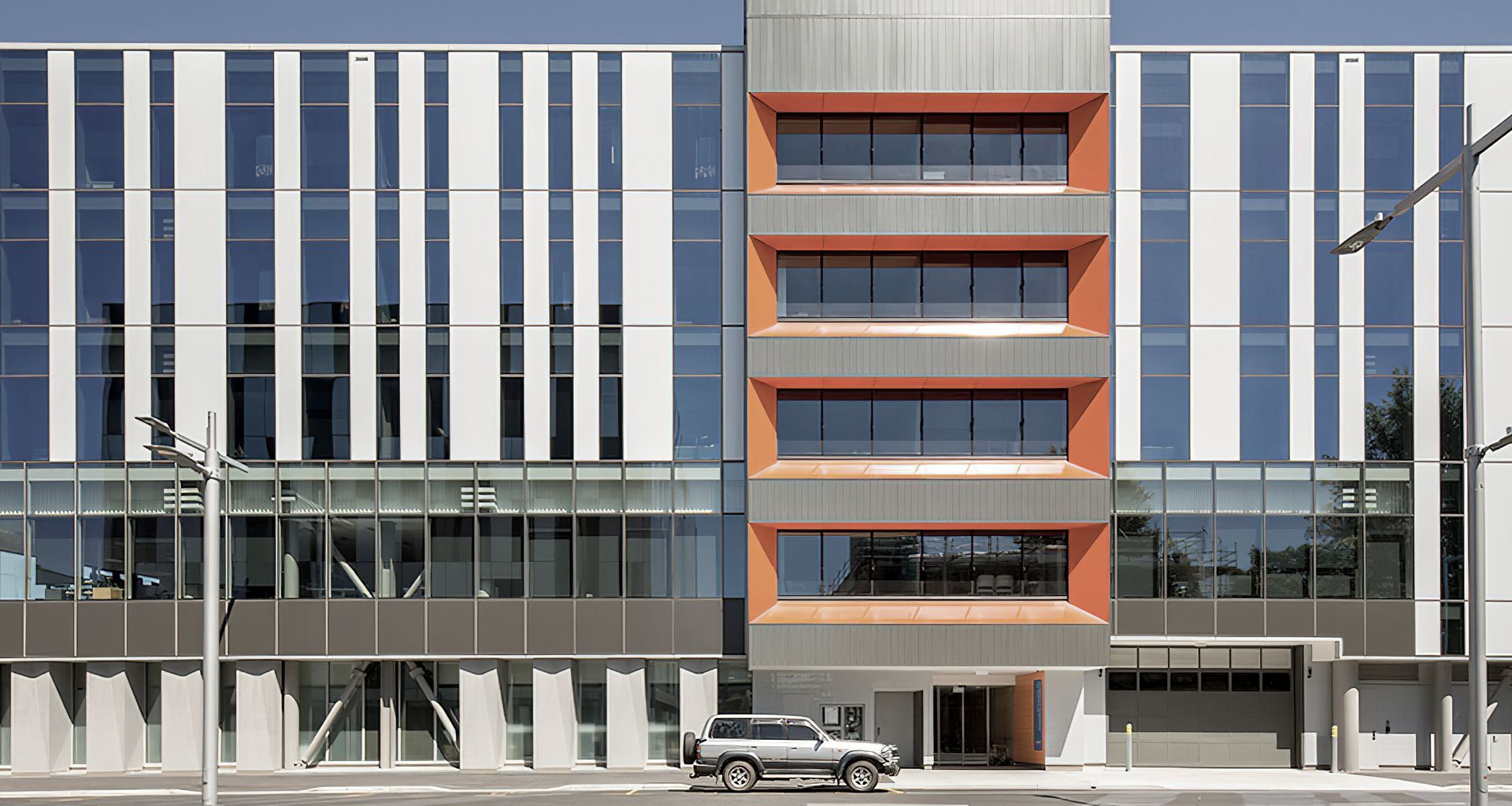 Christchurch Outpatients Building banner