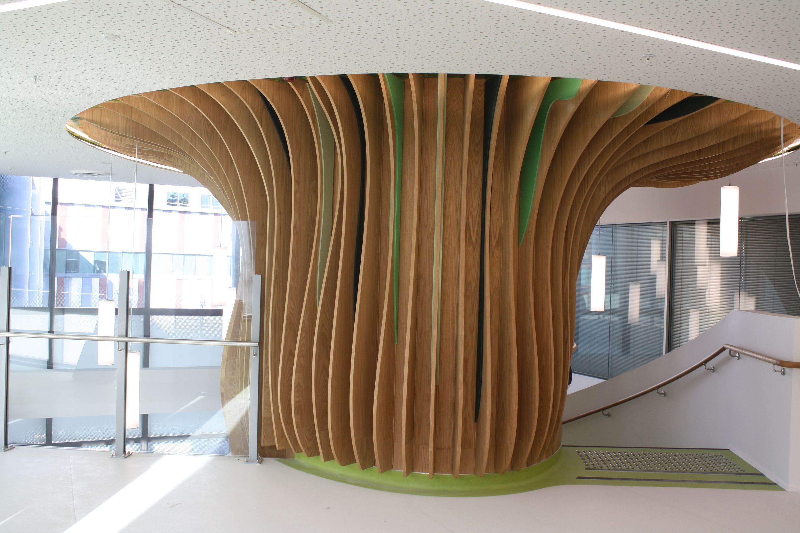 Wellington Childrens Hospital Feature Staircase