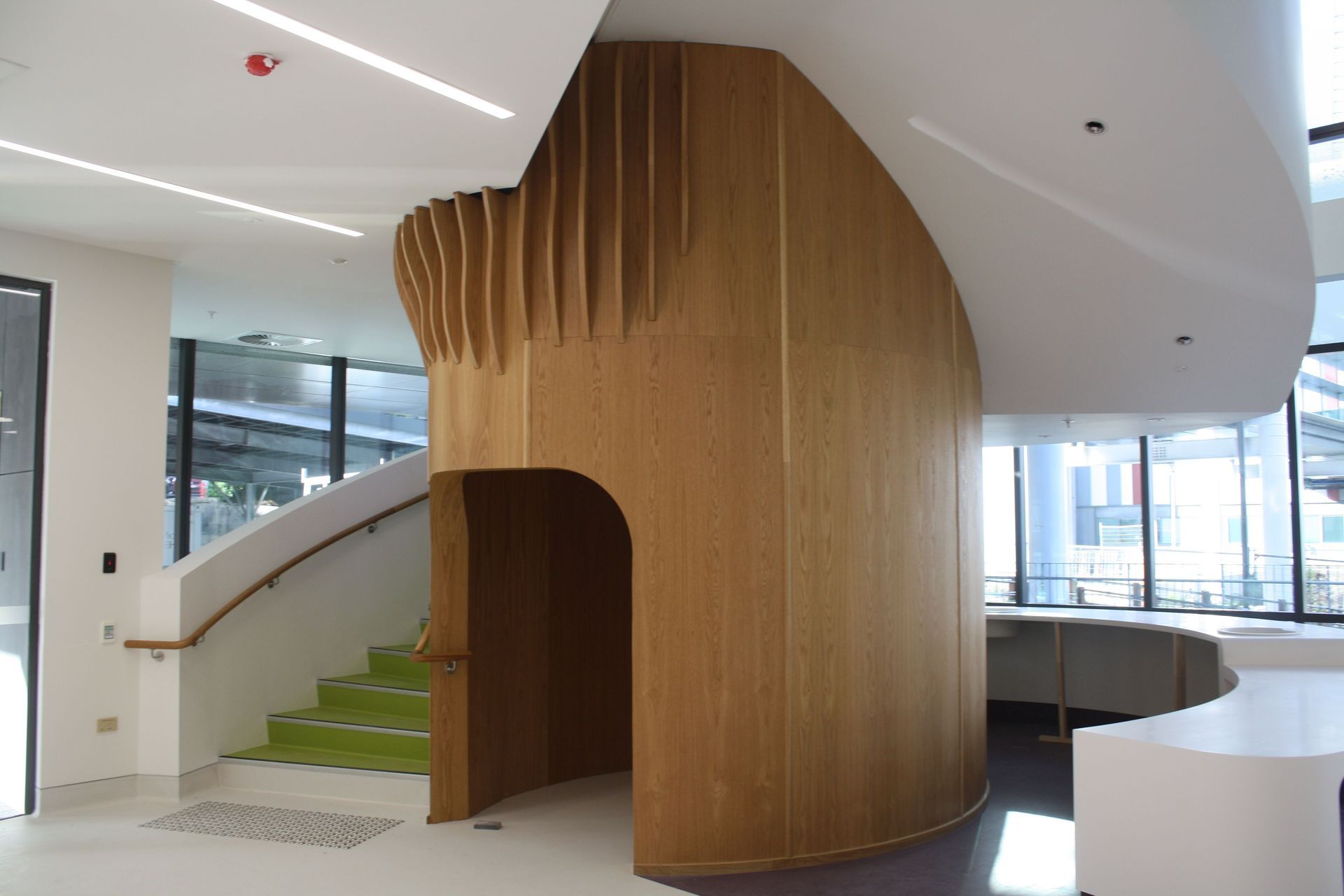 Wellington Childrens Hospital Feature Staircase