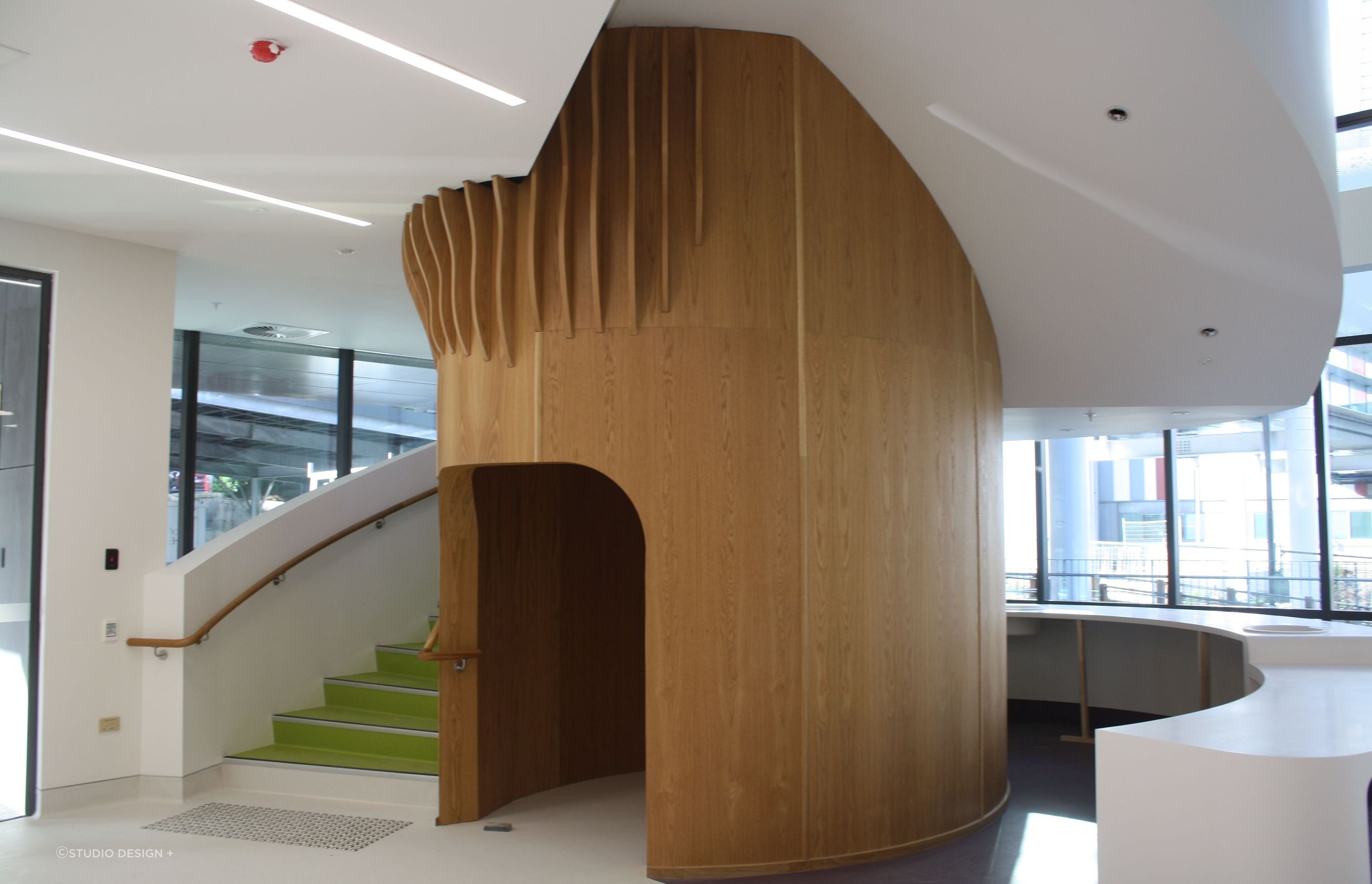 Wellington Childrens Hospital Feature Staircase