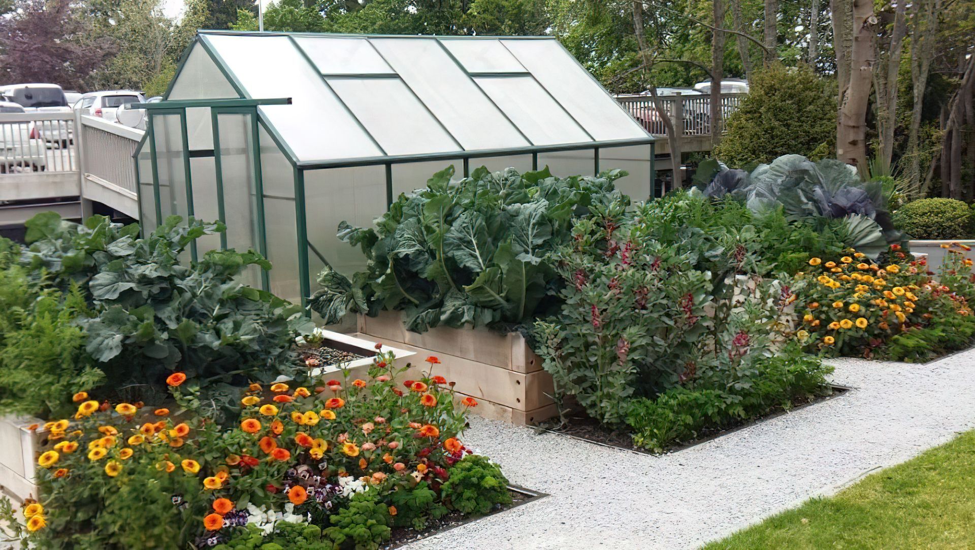 Mercy Hospital Productive Gardens banner